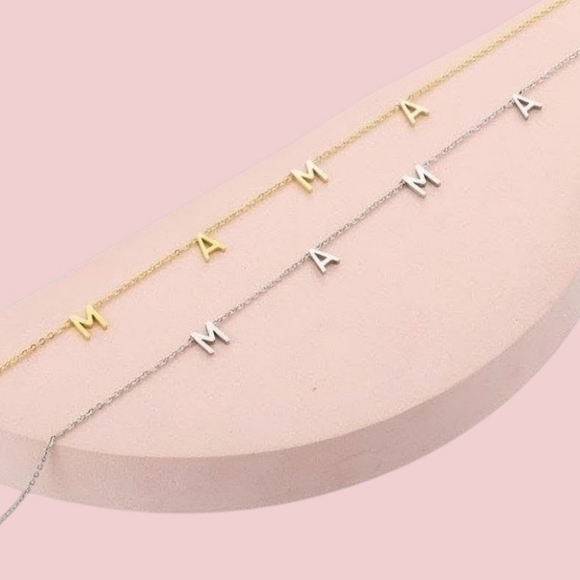 Jewelry - NEW Gold or Silver 'MAMA' Necklace